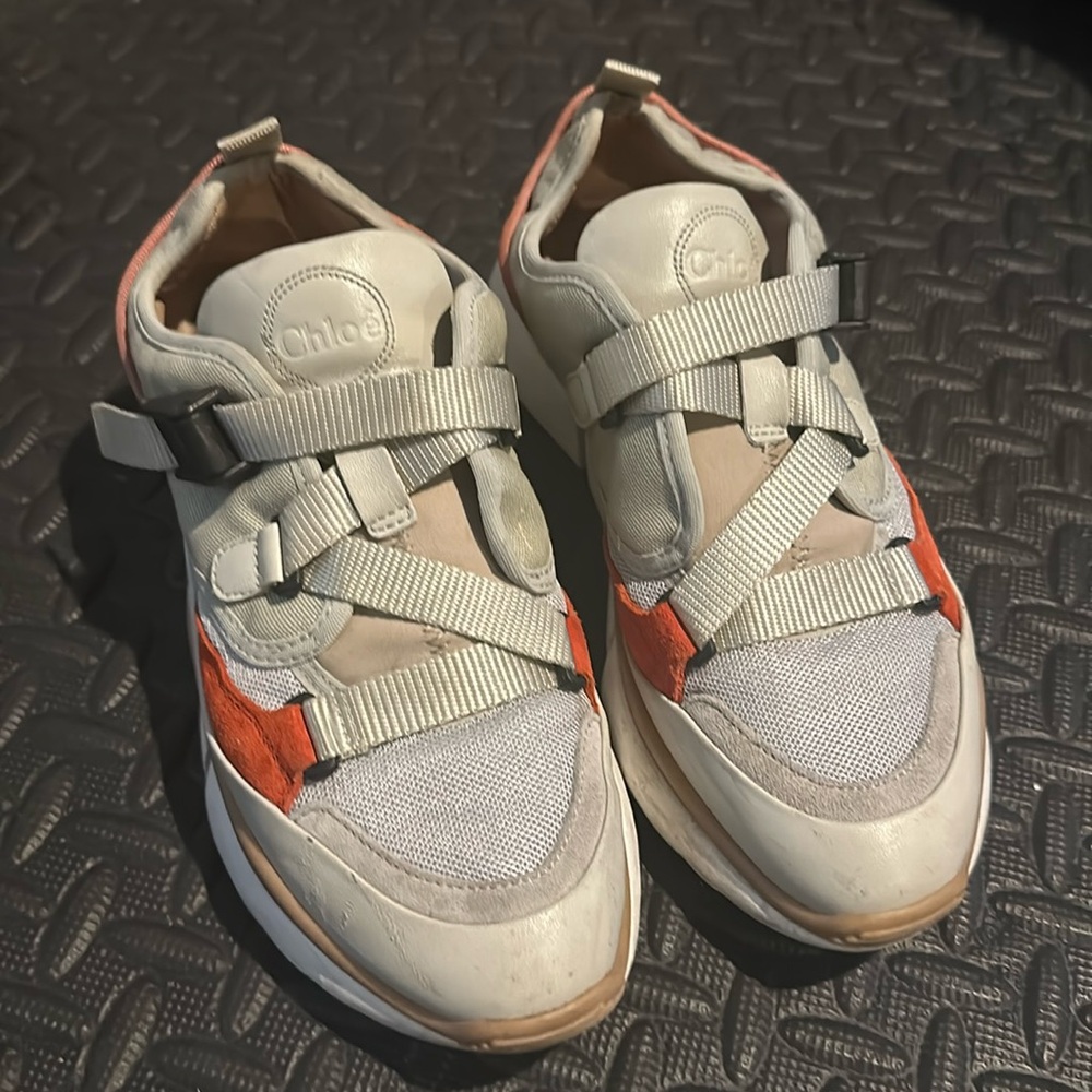 Chloe sneakers sz 7.